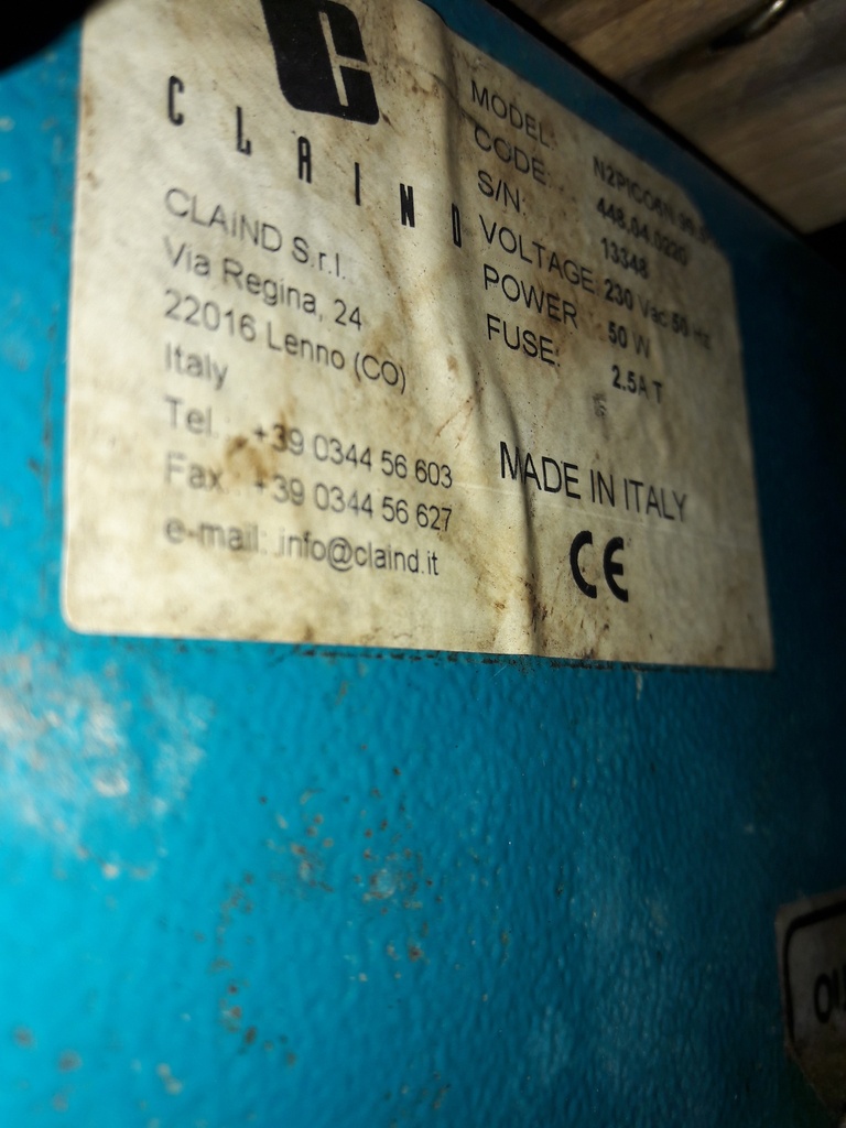 GENERATORE DI AZOTO USATO CLAIND MOD. N2 PICO 6