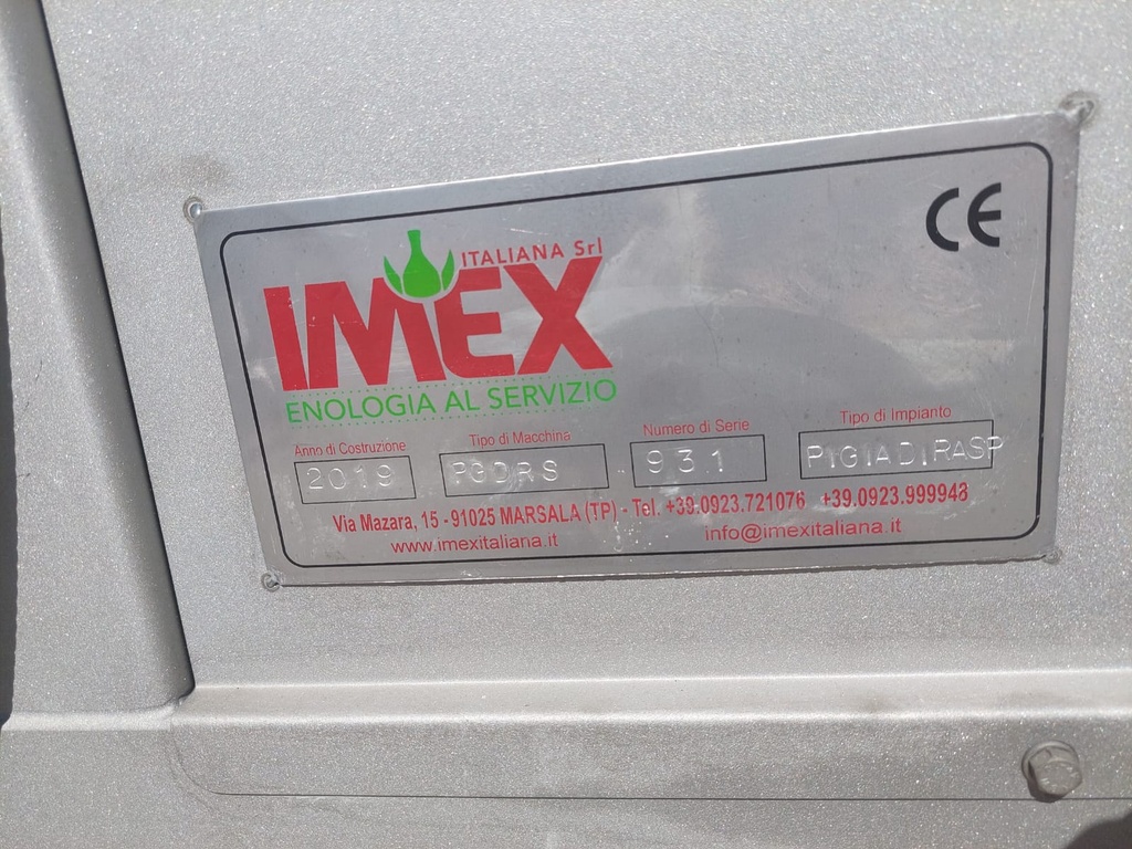 PIGIADIRASPATRICE IMEX N.S. 931 - USATA E REVISIONATA