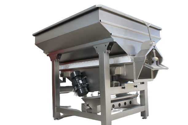 VIBRATING GRAPE RECEIVING HOPPER GRAPEO 15 PLUS